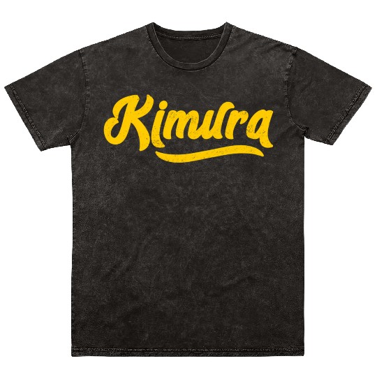 Kimura Bjj Brazilian Jiu-Jitsu Mma Mineral Wash T Shirts