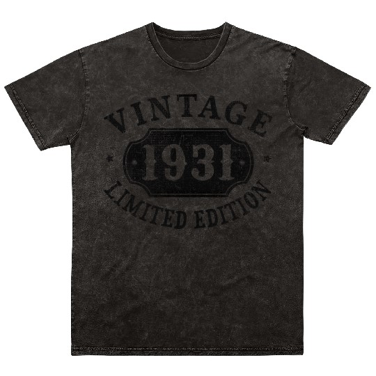 91 91St Male Female Him Her 1931 Mineral Wash T Shirts