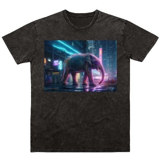 Metallic Marvel Mineral Wash T Shirts