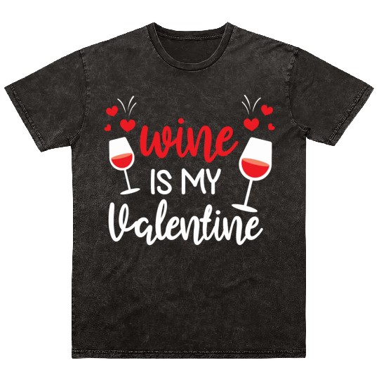 Wine Lover Clothing Gifts for Him Her Wine Is My Mineral Wash T Shirts