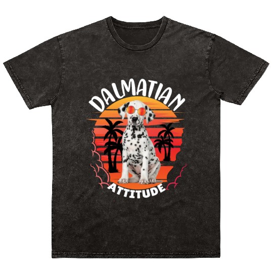 Dalmatian Attitude sweet Mineral Wash T Shirts