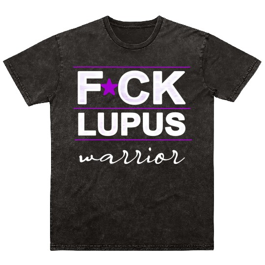 Fuck Lupus Warrior Mineral Wash T Shirts