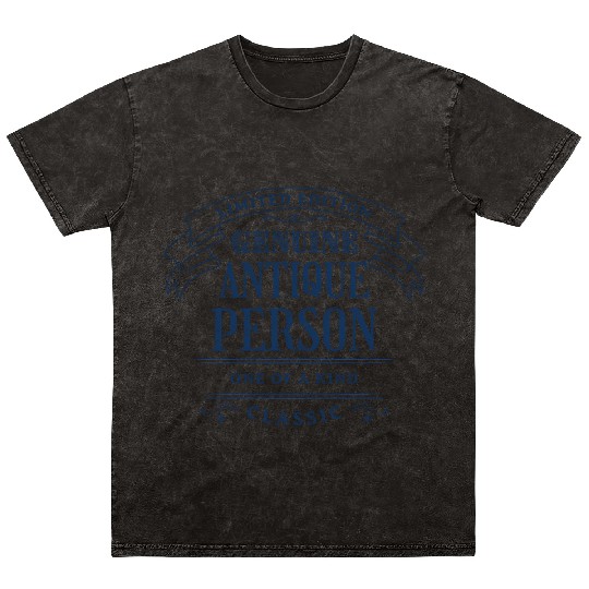 Senior Citizen For 70S 80S 90S Or 100S Mineral Wash T Shirts