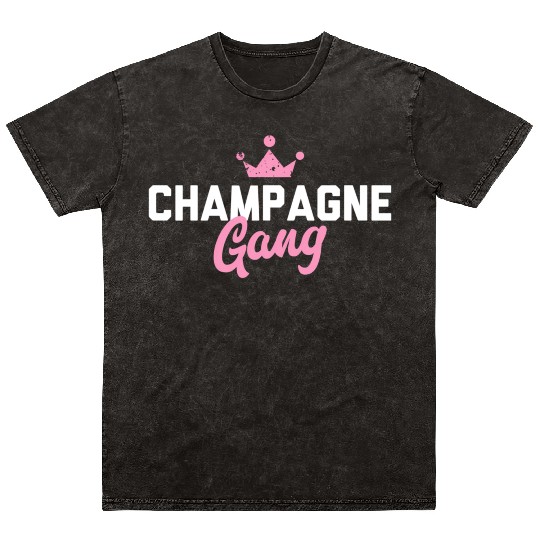 Champagne Gang Mineral Wash T Shirts