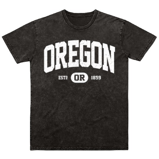 Oregon Oregon Or Mineral Wash T Shirts