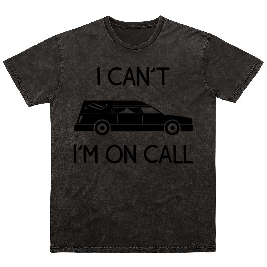 Mortician Mortuary Science Student Mineral Wash T Shirts