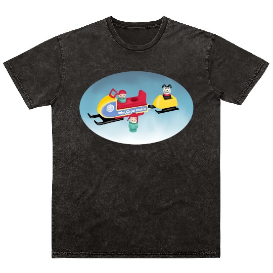 fisher price little people snow mobile 2 Mineral Wash T Shirts
