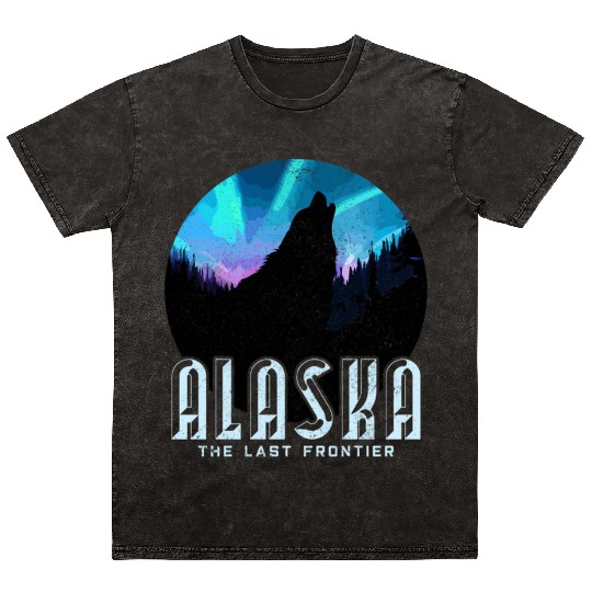 Alaa Wolf The Last Frontier Nature Mineral Wash T Shirts