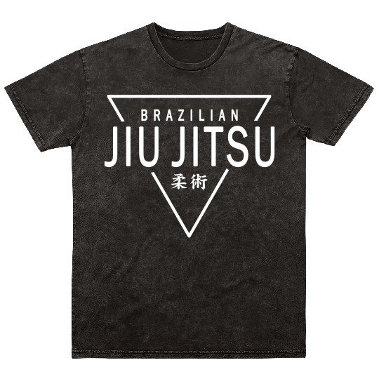 Jiu Jitsu Mma Bjj Mineral Wash T Shirts