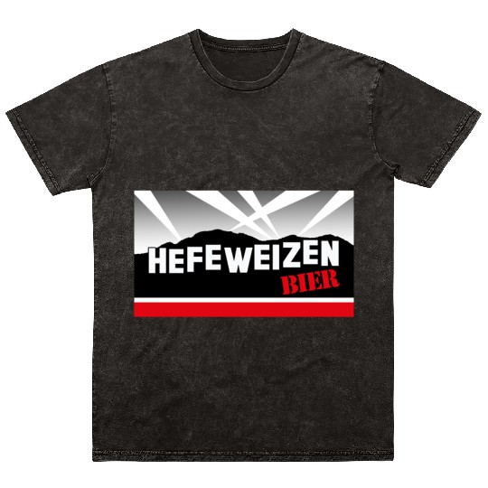 Beer T ShirtHefeweizen Hollywood Video Mineral Wash T Shirts