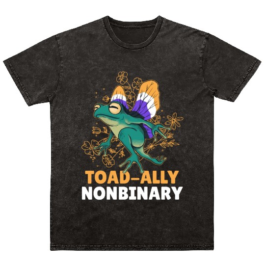 Toad-Ally Nonbinary Mineral Wash T Shirts