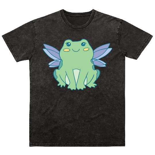 Cottagecore Cottage Core Frog Fairycore Goblincore Mineral Wash T Shirts