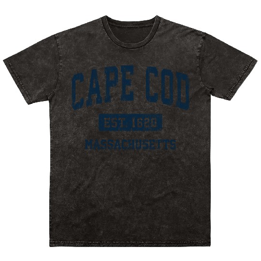 Cape Cod Massachusetts Ma Vintage Athletic Mineral Wash T Shirts