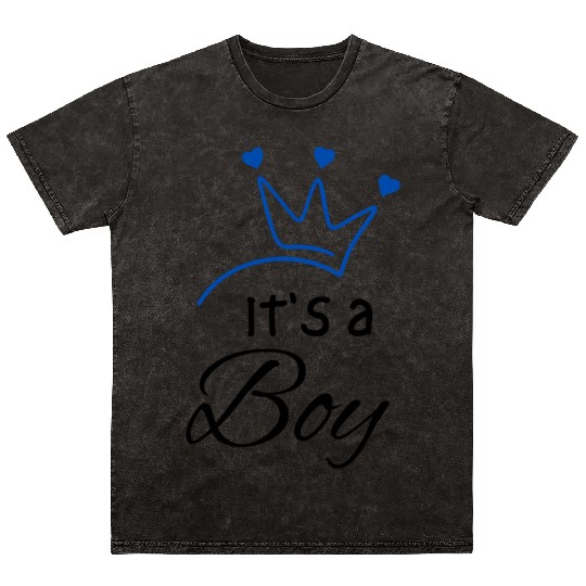 It's a Boy, funny newborn clothes,boy baby shower Mineral Wash T Shirts