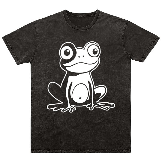 Frog Amphibian Toad Mineral Wash T Shirts