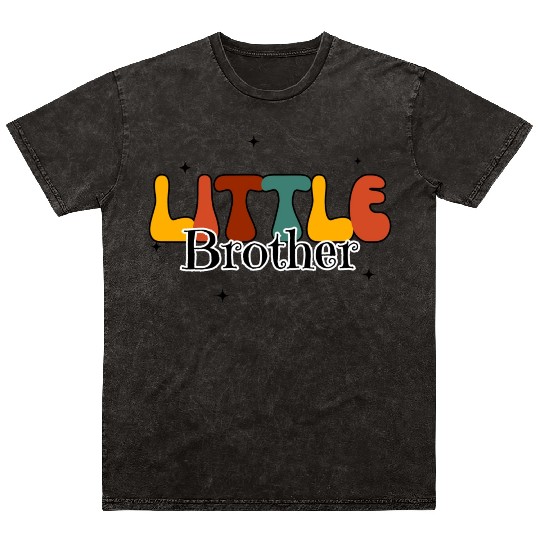 little brother,Newborn Gift Bodysuit,baby boy gift Mineral Wash T Shirts