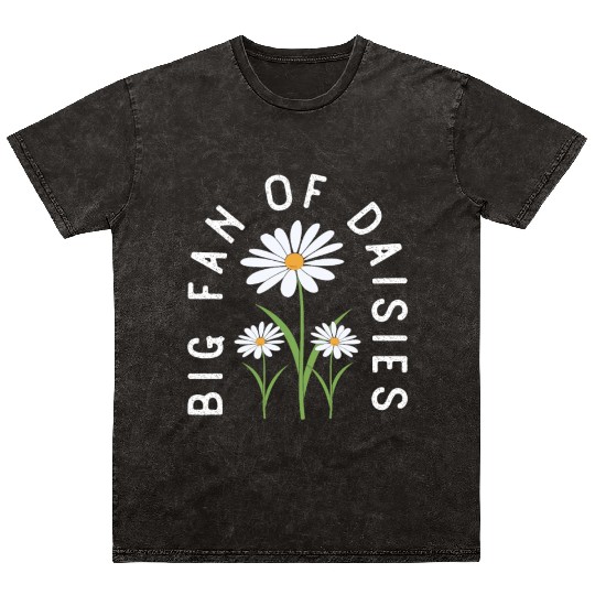 Daisy Gardening Mineral Wash T Shirts