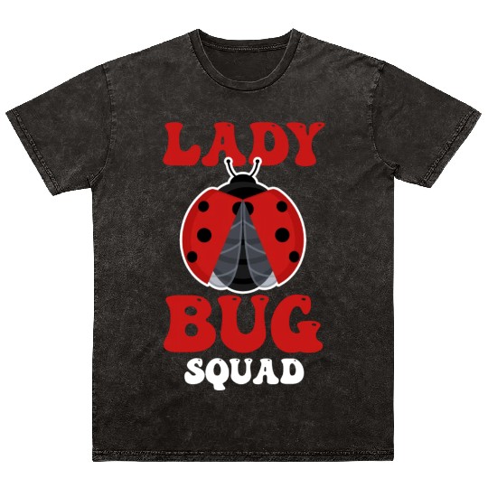 Entomology Entomologists Insect Lover Ladybug Mineral Wash T Shirts