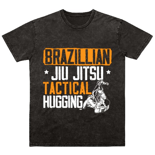 Jiu Jitsu Bjj Mixed Martial Mma Combat Fighting Mineral Wash T Shirts