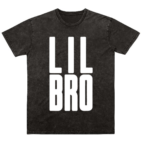Lil Bro - Siblings Men Kids Adult Fraternity Littl Mineral Wash T Shirts