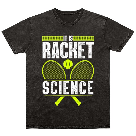 Cool Tennis For Men Women Tennis Player Coach Mineral Wash T Shirts