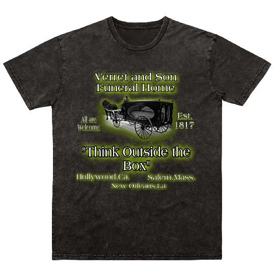 Verret and Son Funeral Home Mineral Wash T Shirts