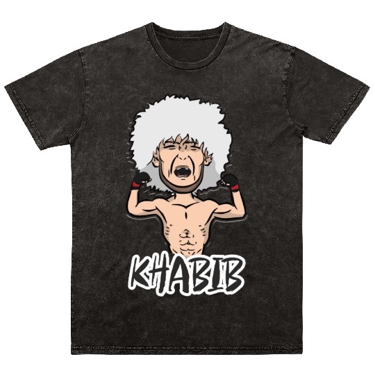 Khabib Nurmagomedov MMA mixed martial art Mineral Wash T Shirts