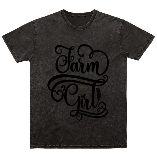 pink gifts for farm ranch girls, cowgirl country Mineral Wash T Shirts