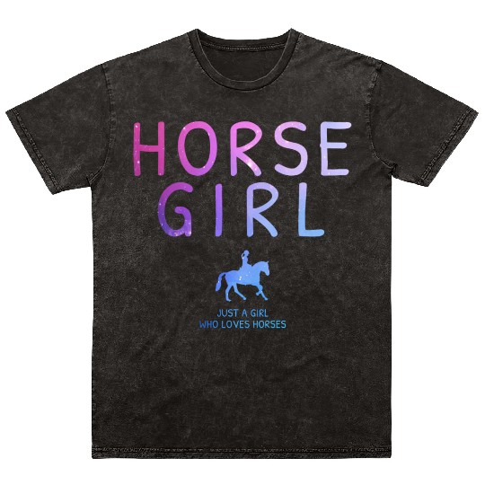 horse racing Mineral Wash T Shirts