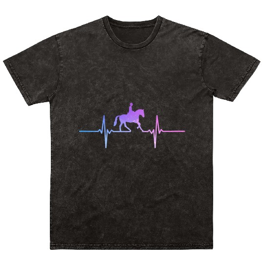 horse racing Mineral Wash T Shirts