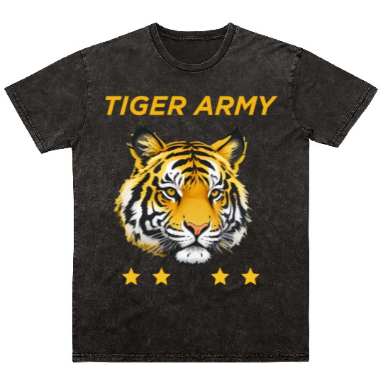 TIGER ARMY Mineral Wash T Shirts