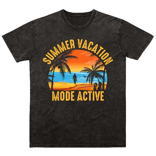 summer vacation Mineral Wash T Shirts