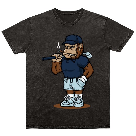 Ape Golf Mineral Wash T Shirts