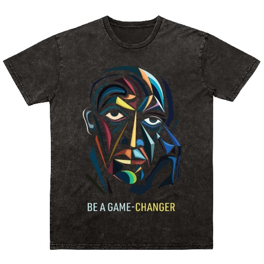 Be A Game Changer Mineral Wash T Shirts