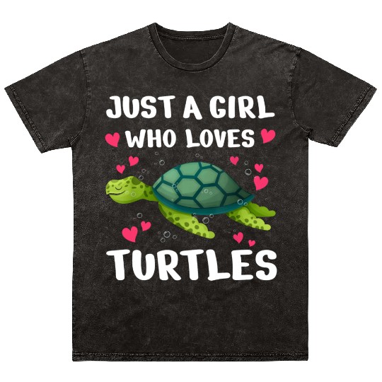 Funny Sea Turtle Turtle Lover Ocean Turtles Mineral Wash T Shirts