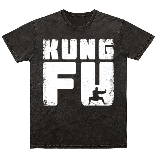 Vintage Kung Fu | Kung Fu Martial Art Mineral Wash T Shirts