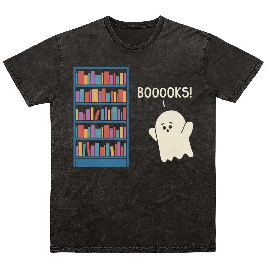 Booooks green Mineral Wash T Shirts