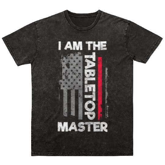 Tabletop Geek Mineral Wash T Shirts