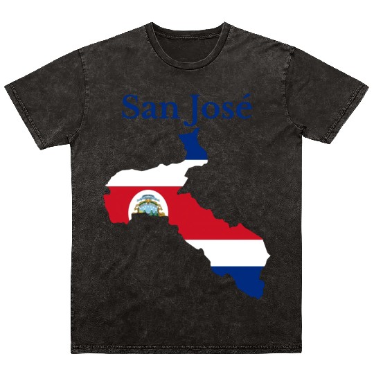 San Jose Province Costa Rica Mineral Wash T Shirts