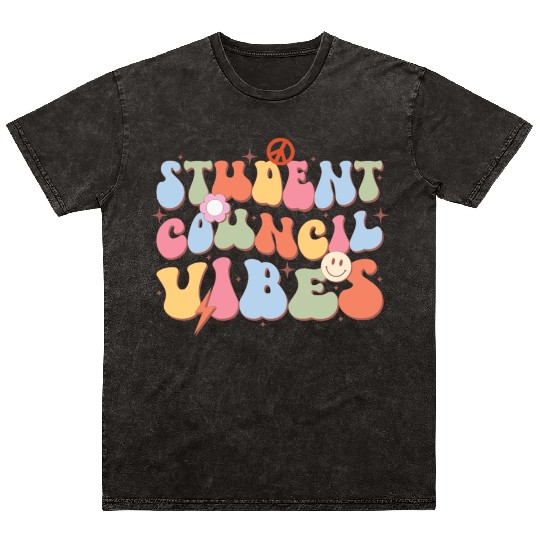 Student Council Vibes, Back To School Mineral Wash T Shirts
