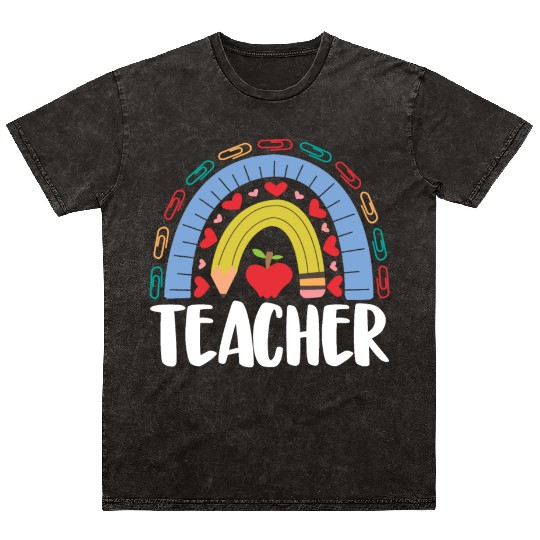 Teacher Mineral Wash T Shirts