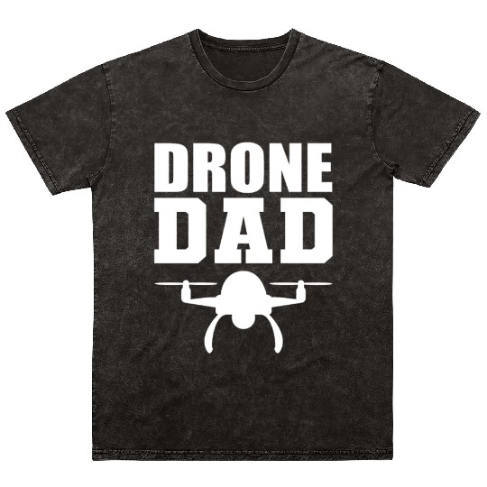 Drone Dad Computer Expert Gift Mineral Wash T Shirts