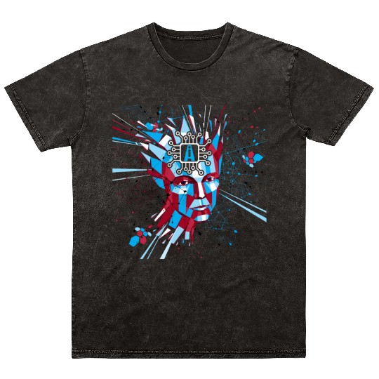 AI Artificial Intelligence Robot AI Robotics Mineral Wash T Shirts