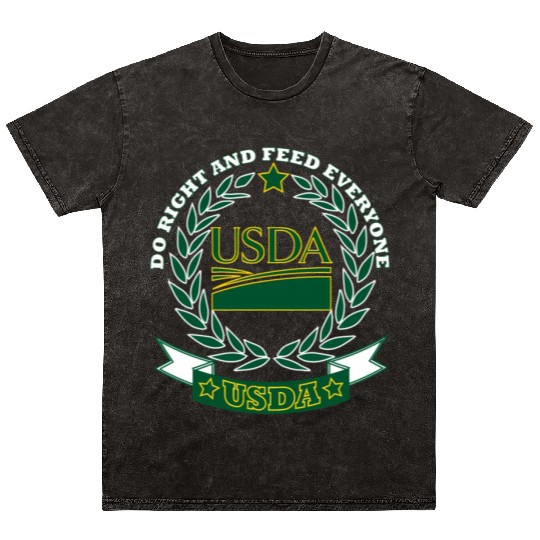 Usda Us Dept Of Agriculture Mineral Wash T Shirts