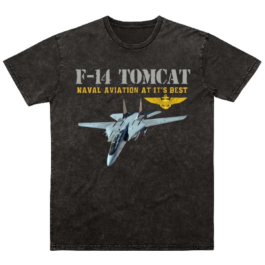 F 14 Tomcat Naval aviation Mineral Wash T Shirts