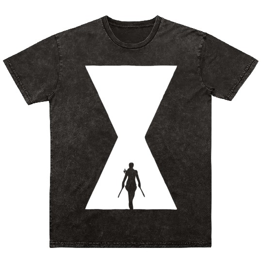 The Black Widow Mineral Wash T Shirts