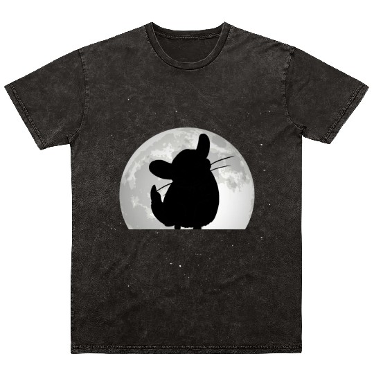 Chinchilla Moon Dust Bunny Mineral Wash T Shirts