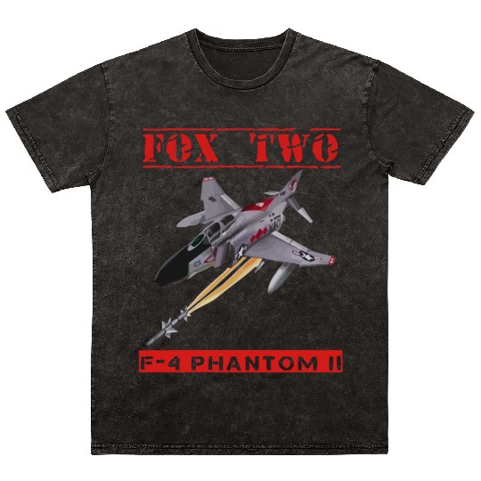 FOX TWO F 4 Phantom II Mineral Wash T Shirts