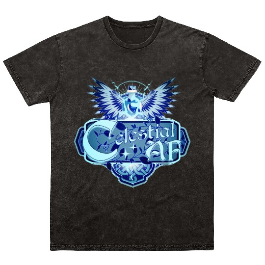 Celestial AF Healing Potion and Angel Wings Mineral Wash T Shirts