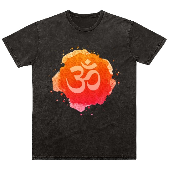 OM Orange Mineral Wash T Shirts